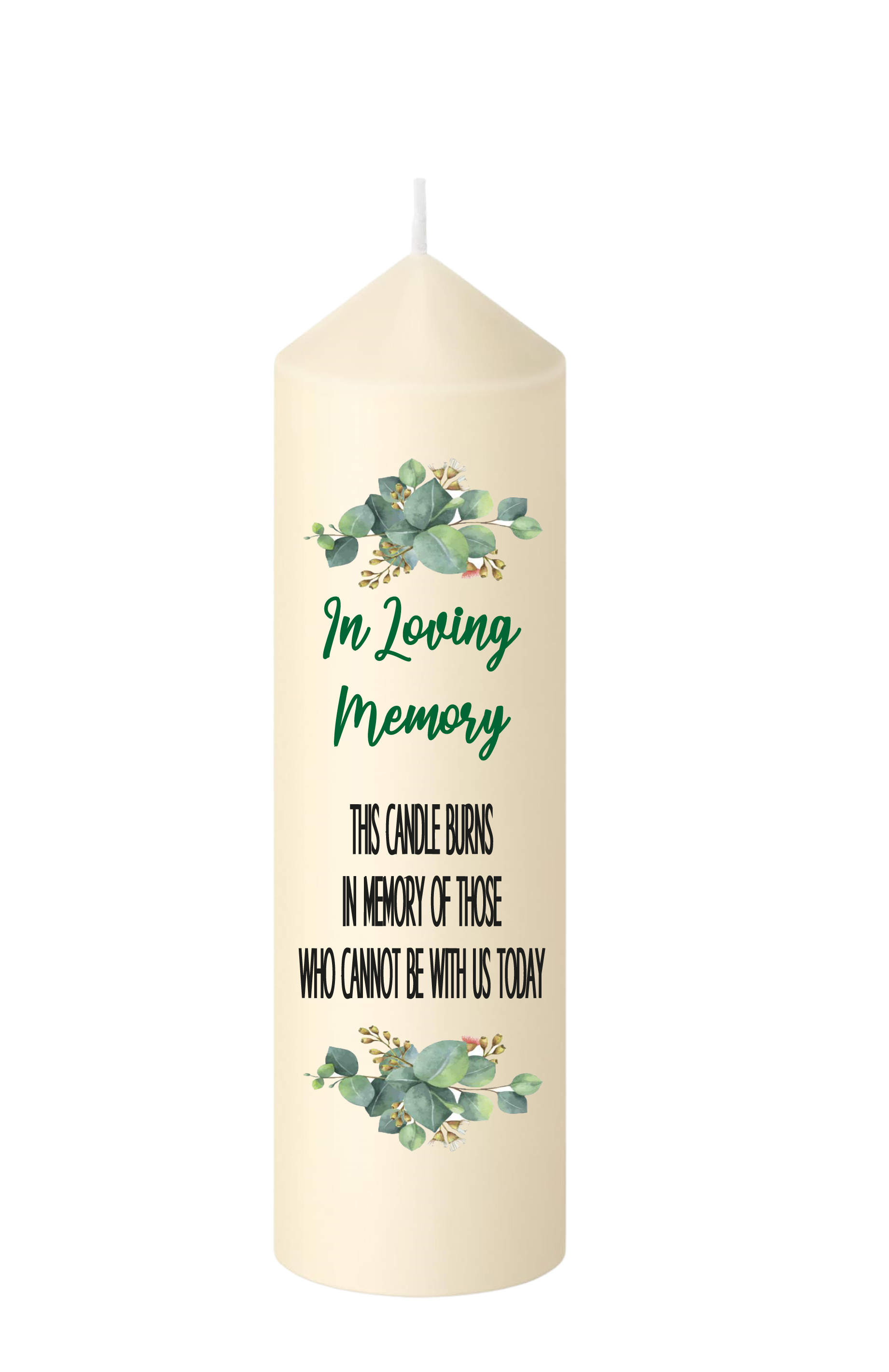 Remembrance Candle - In Loving Memory Sage