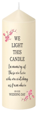 Remembrance Candle - Pink Cherry Blossom1